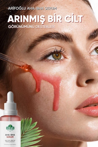 Arifoğlu Aha-Bha Cilt Tonu Eşitleyici ve Canlandırıcı Peeling Serum 30 ML