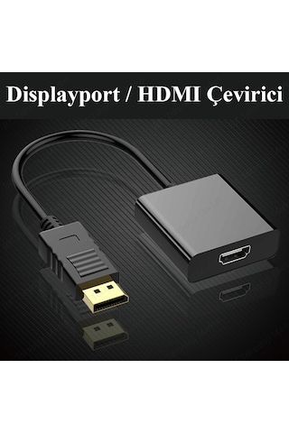 Displayport HDMI Çevirici Adaptör