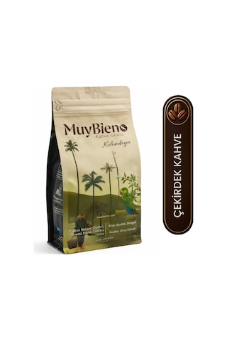 MuyBieno Kolombiya Medellin Supremo Öğütülmüş Filtre Kahve 250 G