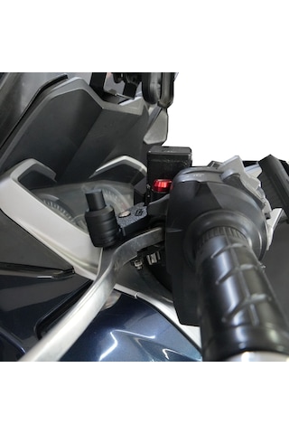 Gp Kompozit Honda Forza 250 2023-2026 Uyumlu Motosiklet El Freni Kilidi Siyah