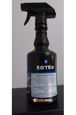 Rotex Torpido Parlatıcı Sprey Kokpit Tavan Bakım Spreyi 500 Ml