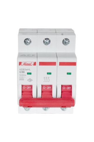 Himel 3x50A 4.5kA C Eğrisi Otomatik Sigorta