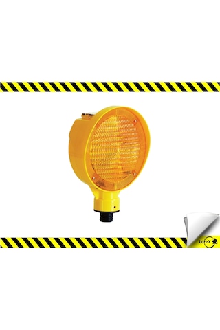 Lorex Solar Trafik Yuvarlak Flaşör