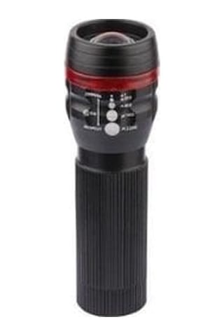 R11-mını Led Cep Feneri Kompakt 70 Lümen Siyah - Kırmızı
