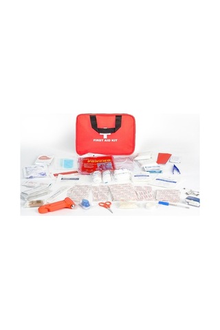 Tongxida 234'ü 1 Arada Taşınabilir Ev Dış Mekan Acil Durum Seti Hayatta Kalma Kurtarma Kutusu Kırmızı