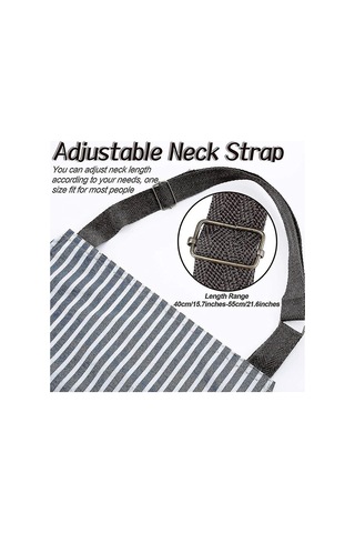 3 Parçalı Kadın Su Geçirmez Cepli Ayarlanabilir Mutfak Önlükleri Diğer