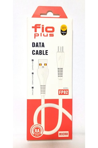Fio Plus Fp02 Micro Usb Şarj Ve Data Kablosu 6a/1m 1