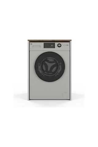 Çamaşır Makinesi Dolabı 001 - Atlas Çam Çok Renkli
