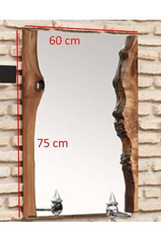 Orka - Wood Üst Ayna Ceviz - 55wood1202000 6438248