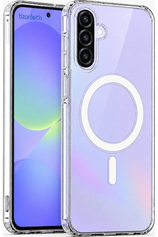 Samsung Galaxy Uyumlu A36 5G / A56 5G Yumuşak Magsafe Kablosuz Şarj Destekli Şeffaf Kılıf Kamera İçin Yükseltilmiş Çerçeve - A56 5G
