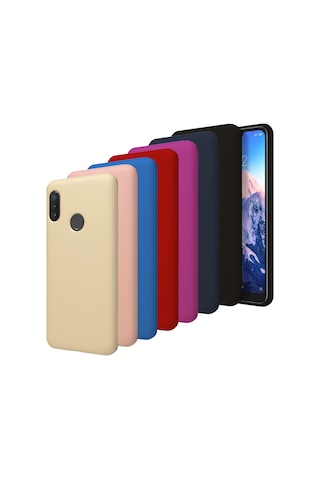 Alcatel 3X 2019 Kılıf FitCase PremiumS Silikon Arka Kapak