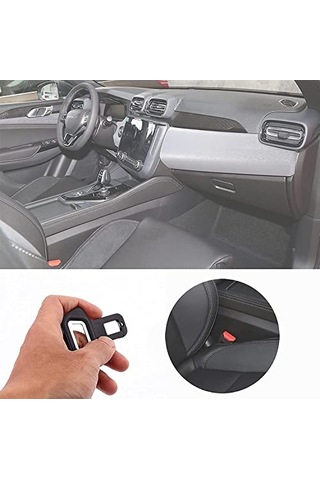Emniyet Kemeri Klipsi, 4'lü Paket Yükseltilmiş Emniyet Kemeri Klipsi, Alarm Tıpası, Evrensel Araba Koltukları Keme