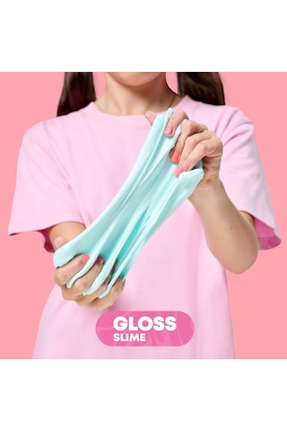 Gui Gui Beautify Your Slime Gloss Slime Seti Figürlü Dekorlu Saklama Kaplı Dıy Oyuncak - 1 Adet Çok Renkli