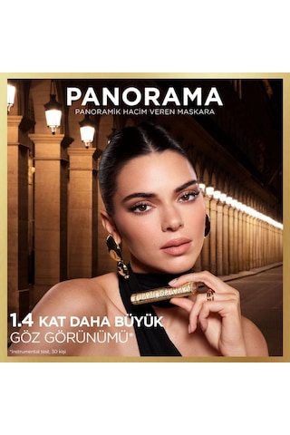 Panorama Hacim Veren Maskara - Siyah Çok Renkli