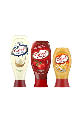 Calve Mayonez-ketçap-ballı Hardal 3 Lü Set