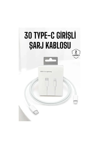 Iphone Uyumlu İos Uyumlu Lightning Hızlı Şarj Tye C Lightning Şarj Kablosu Diğer 10828916