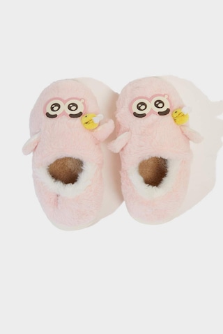 Defacto Kız Çocuk Düz Taban Panduf F1931a825wnpn10 Pembe