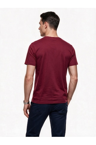 İntersivin Erkek T-shirt T-05 Bordo