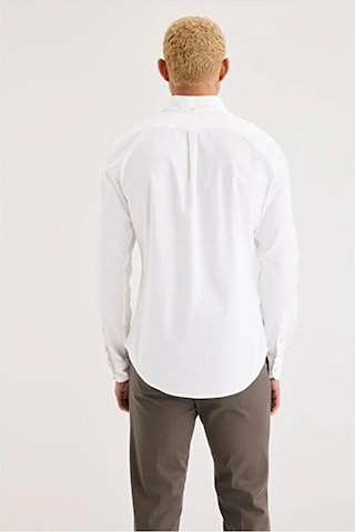 Dockers T3 Oxford Slım Lucent Whıte Erkek Siyah Gömlek - A8816
