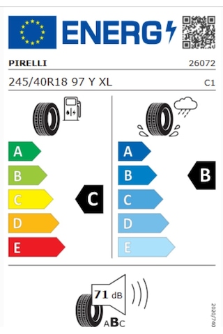 Pirelli 245/40R18 97Y XL Cinturato P7 Rft Mercedes Yaz Lastiği - 2026