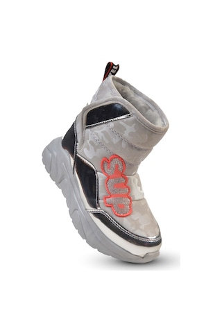 Kaptan Junior Kürklü Kız Çocuk Botu Fgmk 47600 Gümüş