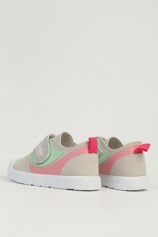 Benetton Bn-1404 Çocuk Sandalet Gri Pembe