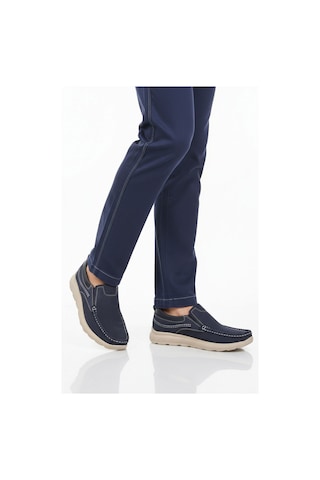 Ayakmod Premium Lacivert Nubuk Hakiki Deri Anatomik Erkek Casual Ayakkabı 2406 M Lacivert