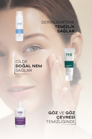 Tto Nemlendirici Losyon 100 ML + Göz Çevresi Şampuanı 125 ML + Yüz Temizleme Köpüğü 200 ML