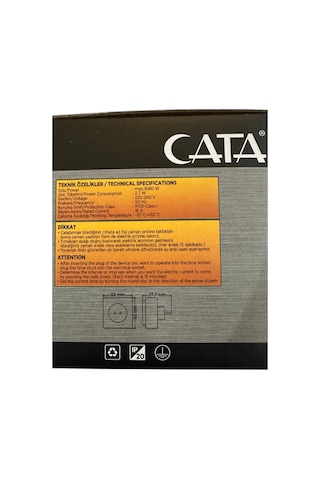 Ct-9180 3680w 16 Amper Mekanik Zaman Saati, Cataavarson1048