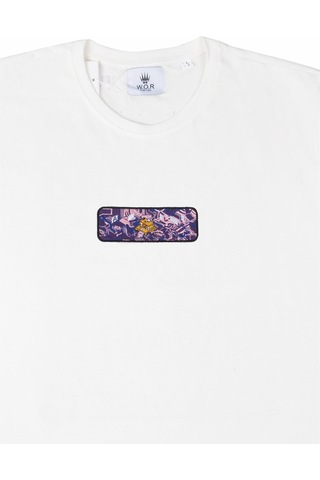 Watchofroyal Parody T-shirt Beyaz