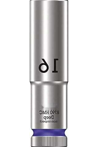 Derin Lokma Anahtar 1/2 İnç, Menekşe Rengi, 16,0 Mm 0.2 MM