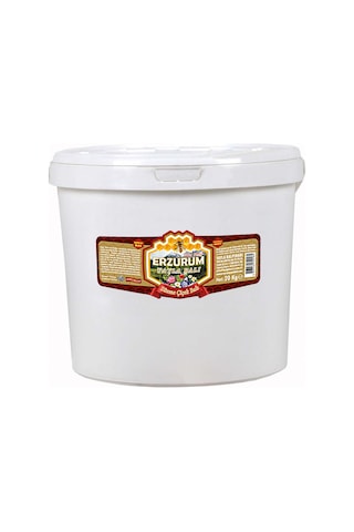 Erzurum Yayla Süzme Çiçek Balı 5 Kg Kova/teneke
