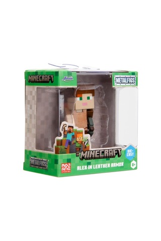 Jada Minecraft Figures 2.5 Alex In Leather Armor
