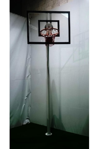 Adelinspor Basketbol Potası Sabit Çember 90x120 10 MM Cam Panya