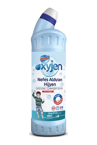 Bingo Oksijen Çamaşır Suyu Okaliptüs 750 Ml X 4 Adet 4'lü Set