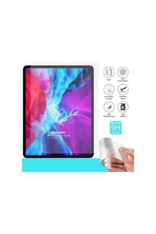 Apple Ipad Pro 12.9'' 2018 A1876-a2014-a1895-a1983 Matte Nano Glass Cam Ekran Koruyucu