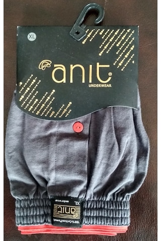 3'Lü Anıt Erkek Düğmeli Penye Boxer 1146