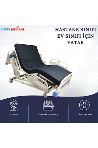 4 Motorlu Hasta Karyolasi Full Abs Asansörlü