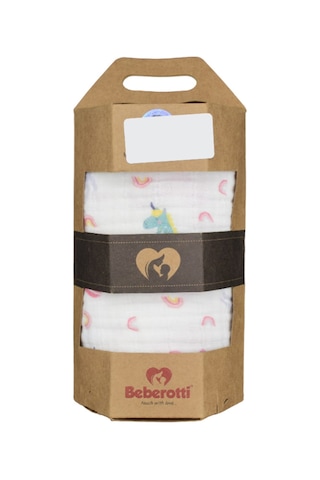 Beberotti Müslin Bebek Örtüsü 120x120 Cm 101