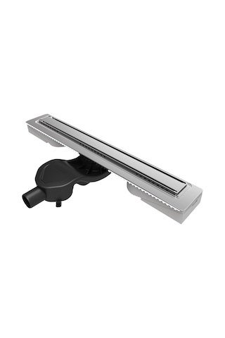 VitrA 5701216 Elegant V-Flow Dk100 60 Cm Duş Kanalı, Krom, Yandan Diğer