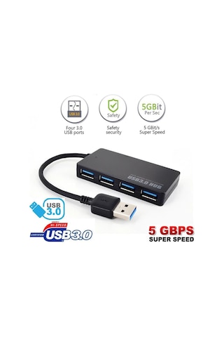 4 Port Usb 3.0 Çoğaltıcı Çoklayıcı Hub Çoklama Çoklu Cihaz Aygıt