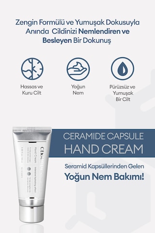 Seramid İçeren Yoğun Nemlendirici El Kremi Missha Ceramide Capsule Hand Cream