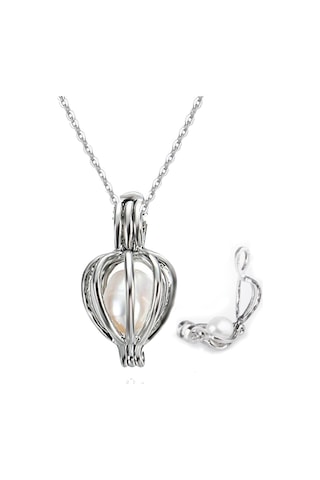 Saatcaddesi Gönlümün Incisi Incili Kafes Kolye