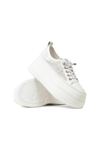 Deery Kadın Beyaz Platform Spor Ayakkabı - 26316zbyzp01 Beyaz