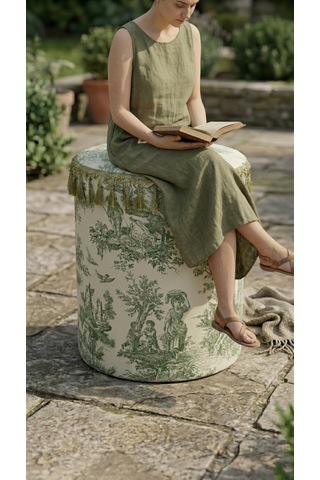 Toile Verde Puf Sarı