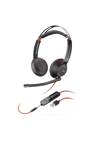 Plantronics Blackwire C5220 Kulak Üstü Çağrı Merkezi Kulaklığı