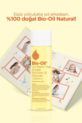 Bio-Oil Natural Cilt Bakım Yağı 125 ML + Bir Bebeğin Anıları