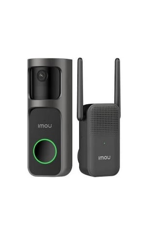 Imou 3mp Dahili Kameralı Ir Kapı Zili Doorbell 2s Kit Kameralı Uzaktan Yönetilebilir Kapı Zili Ve Kiliti