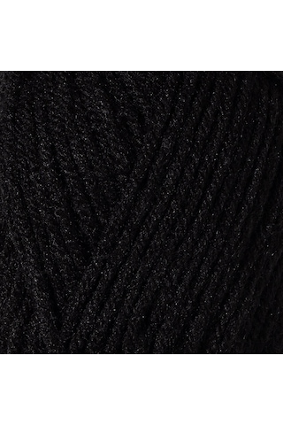 Kürkçü Han Dekor 100 G 100m El Örgü İpi Siyah