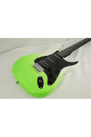 Smıger L-g2 İ6 Wkg Strat Tipi Elektro Gitar Dahili Efektli Whıte Green